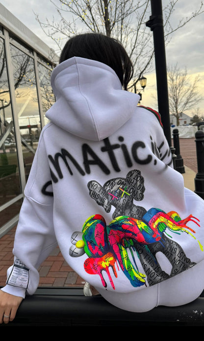 HAND PAINTED TRACK SUIT "DRAMATIC"
